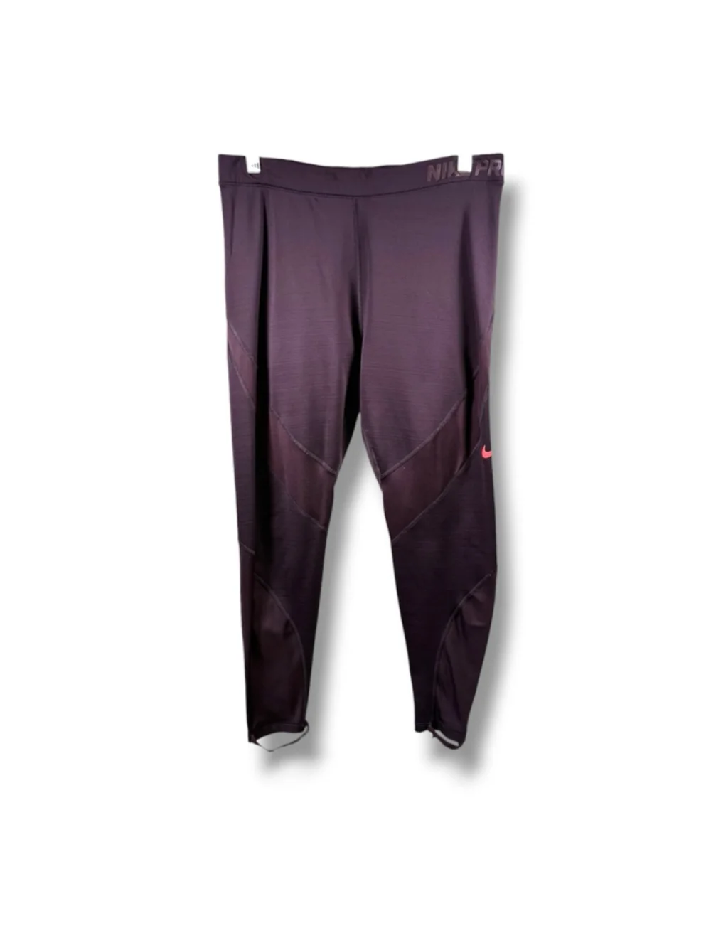 Nike Pro Hyperwarm Styrrup Leggings in Purplish Maroon Size 1X